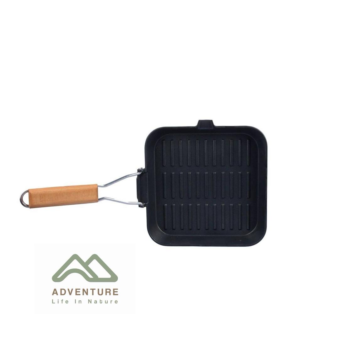 ماهیتابه ذغالی لایف کمپ