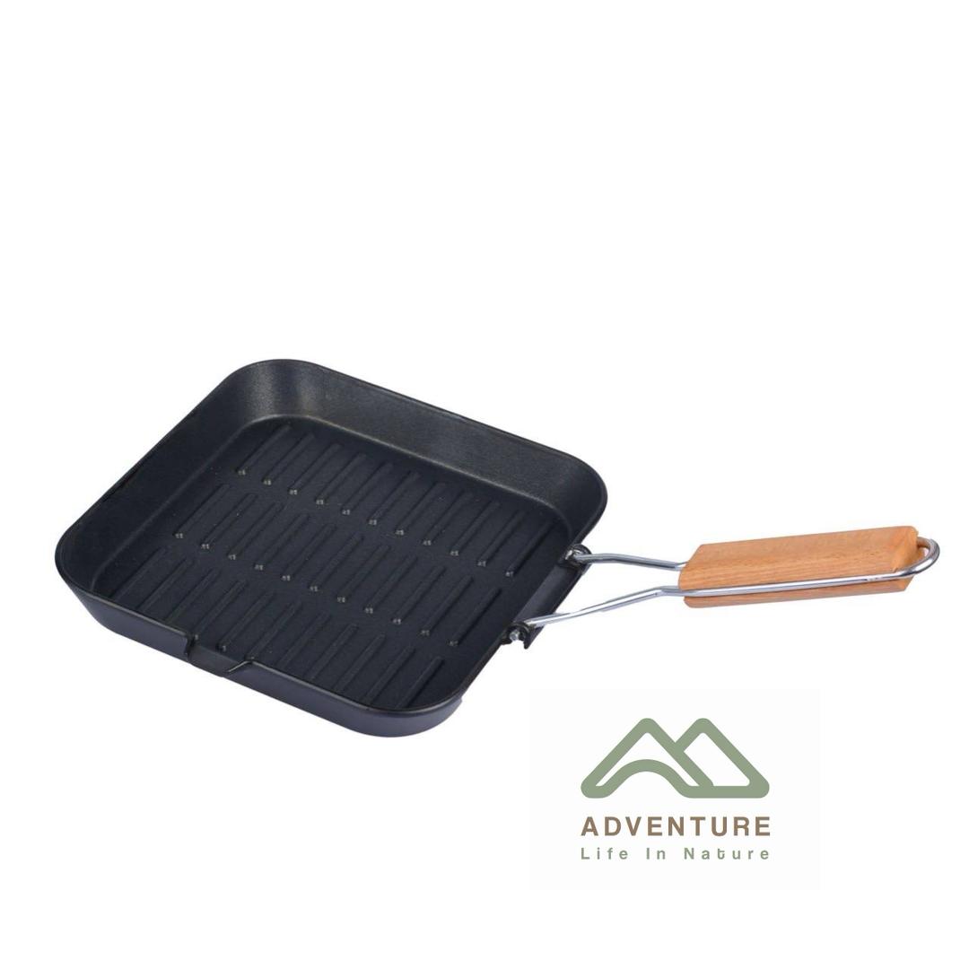 ماهیتابه ذغالی لایف کمپ