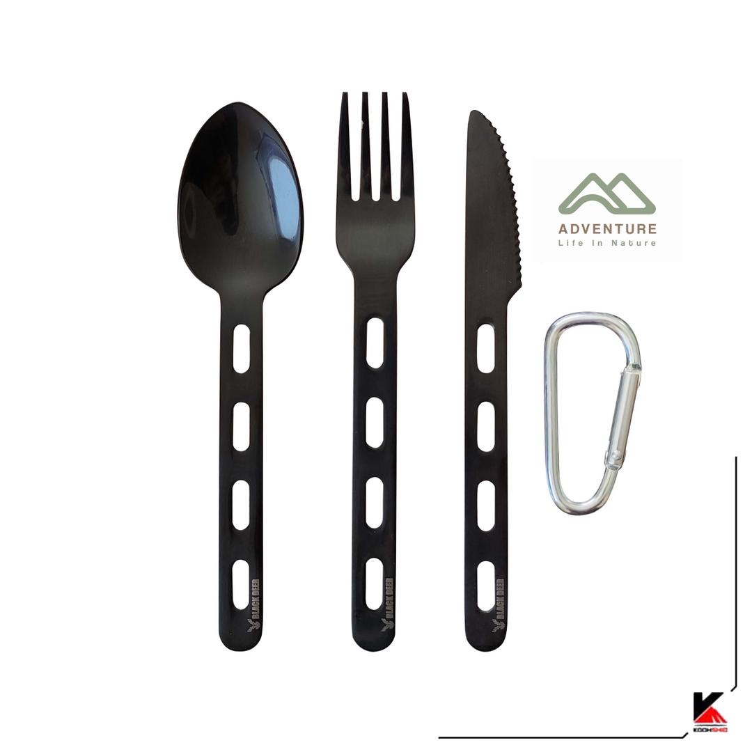 ست قاشق چنگال و کارد بلک دیر