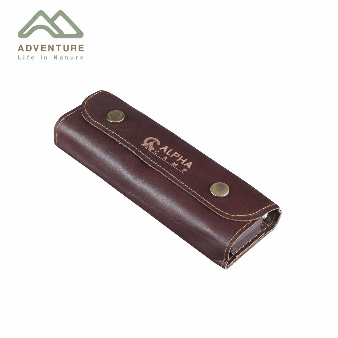 کیف ادویه چرمی6 تایی