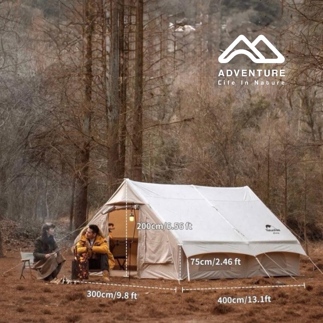 چادر بادی ۴ تا ۸ نفره نیچرهایک مدل NH20ZP010 جدید