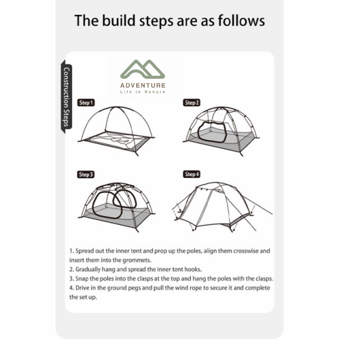 چادر ۲ نفره نیچرهایک مدل CNK2300ZP024
