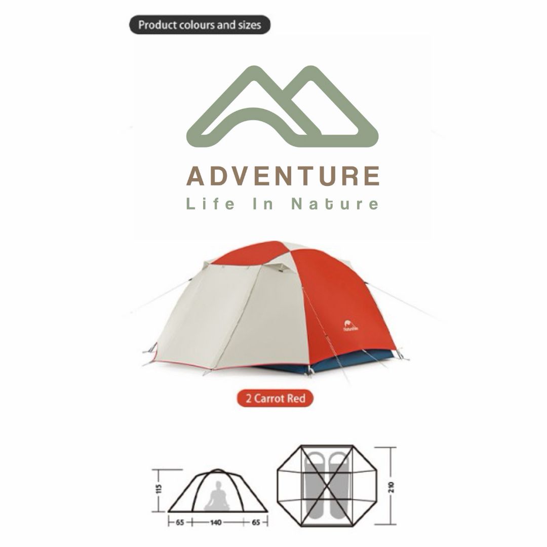 چادر ۲ نفره نیچرهایک مدل CNK2300ZP024