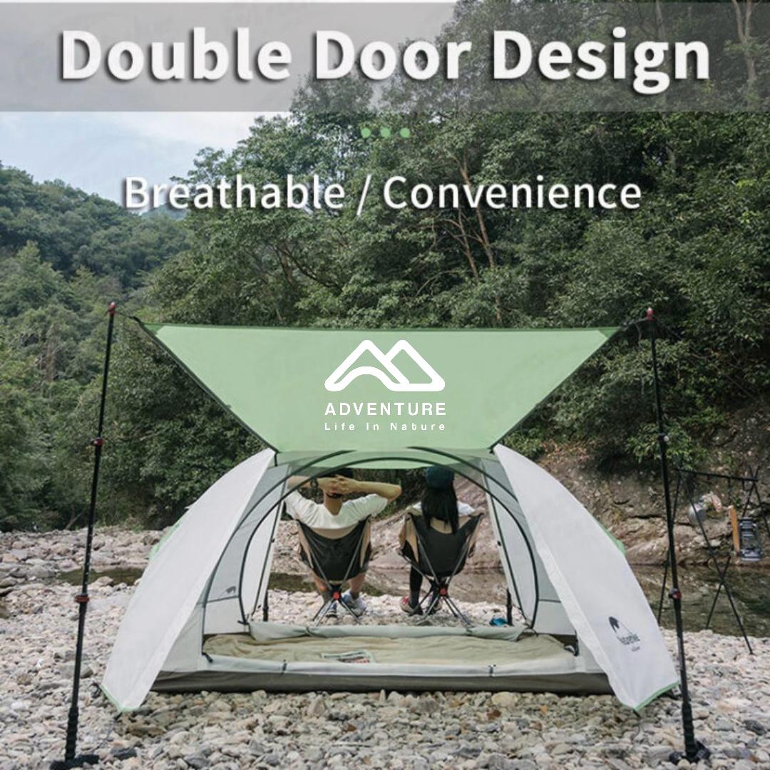 چادر ۲ نفره پروانه ای نیچرهایک مدل NH21YW132