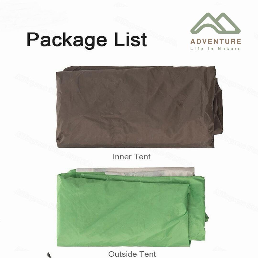 چادر ۲ نفره پروانه ای نیچرهایک مدل NH21YW132