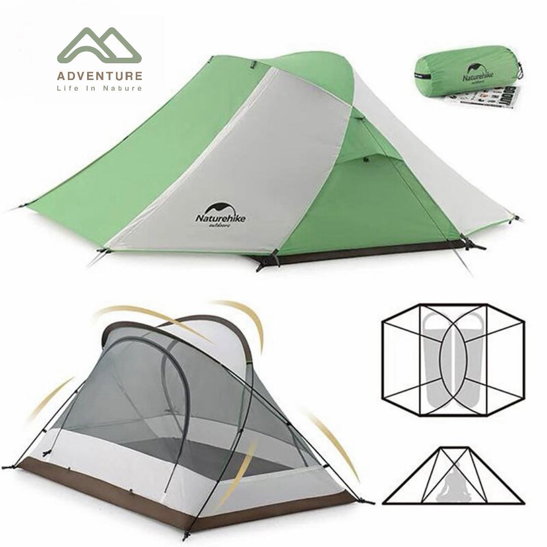 چادر ۲ نفره پروانه ای نیچرهایک مدل NH21YW132