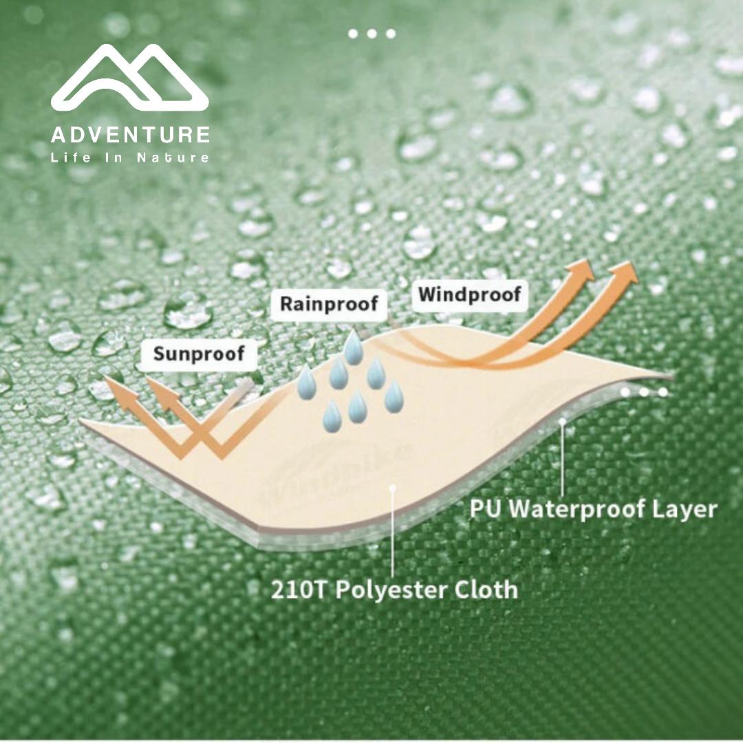 چادر ۲ نفره پروانه ای نیچرهایک مدل NH21YW132