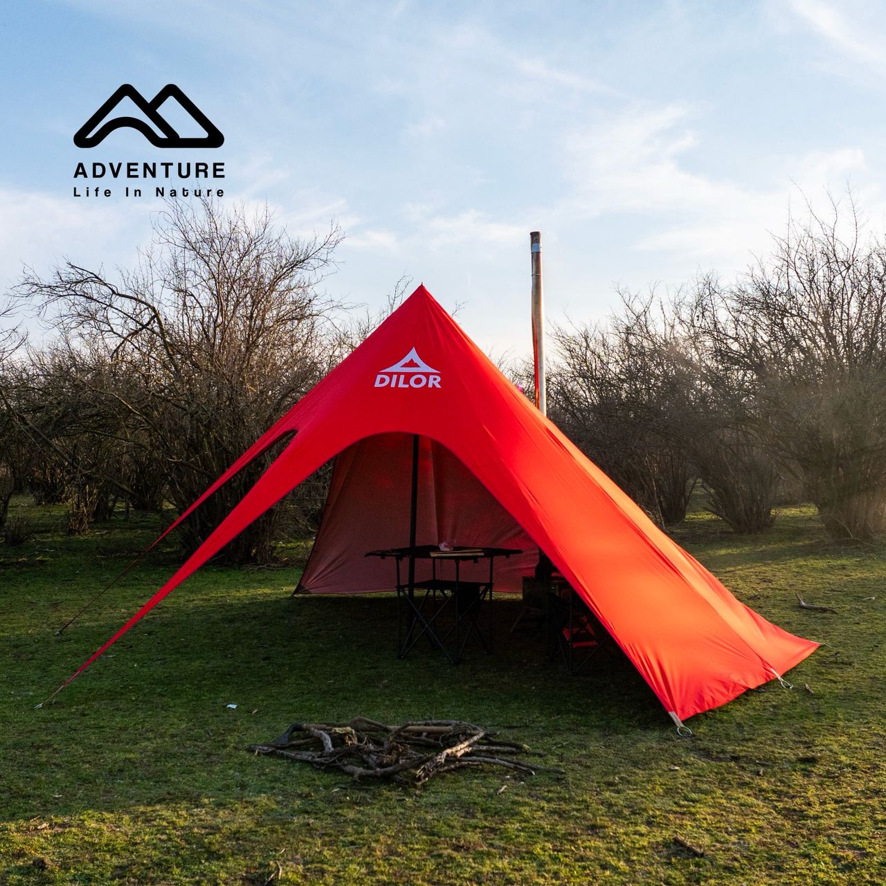 سایبان ستاره ای دیلور مدل adventure