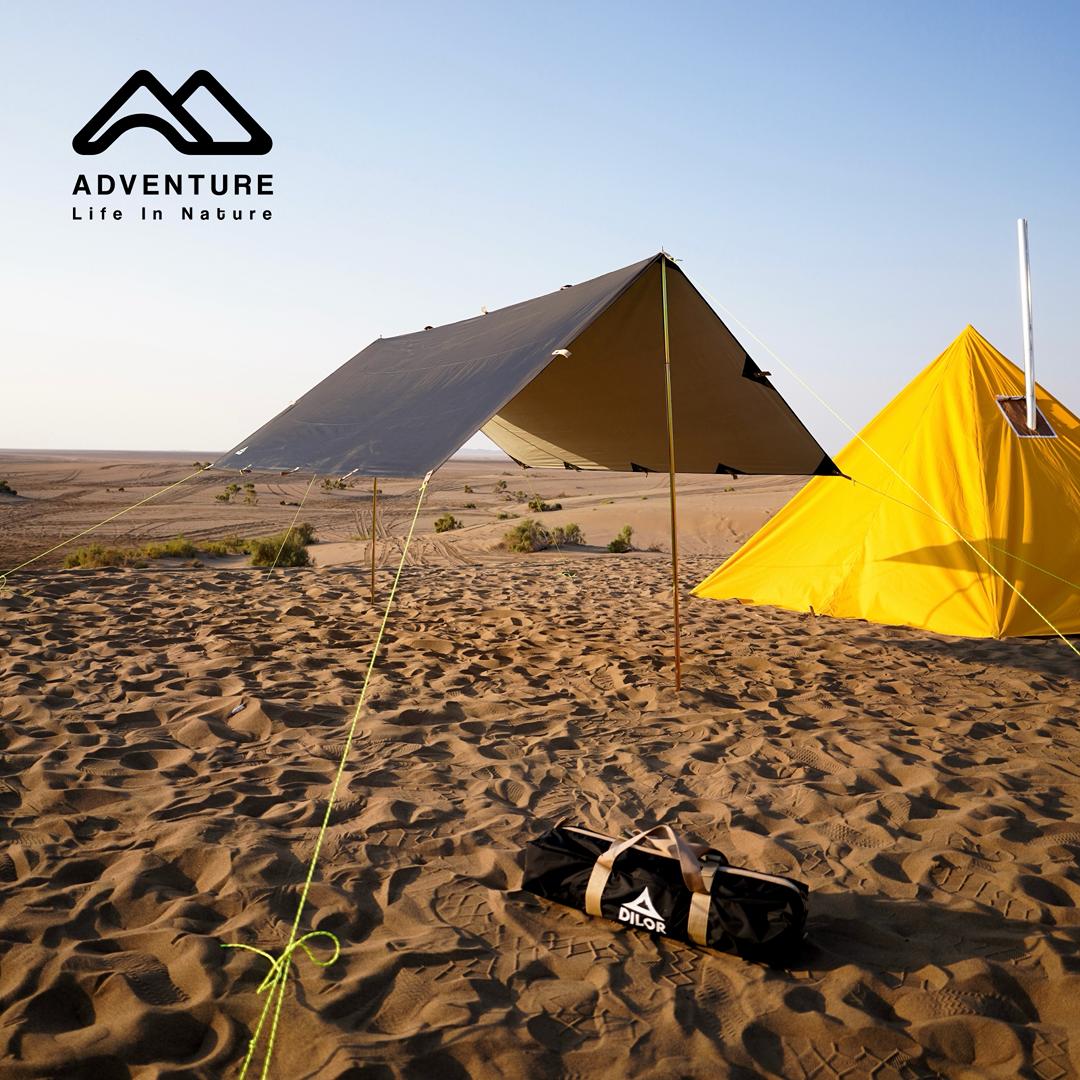 سایبان 2 ستون دیلور مدل SHELTER