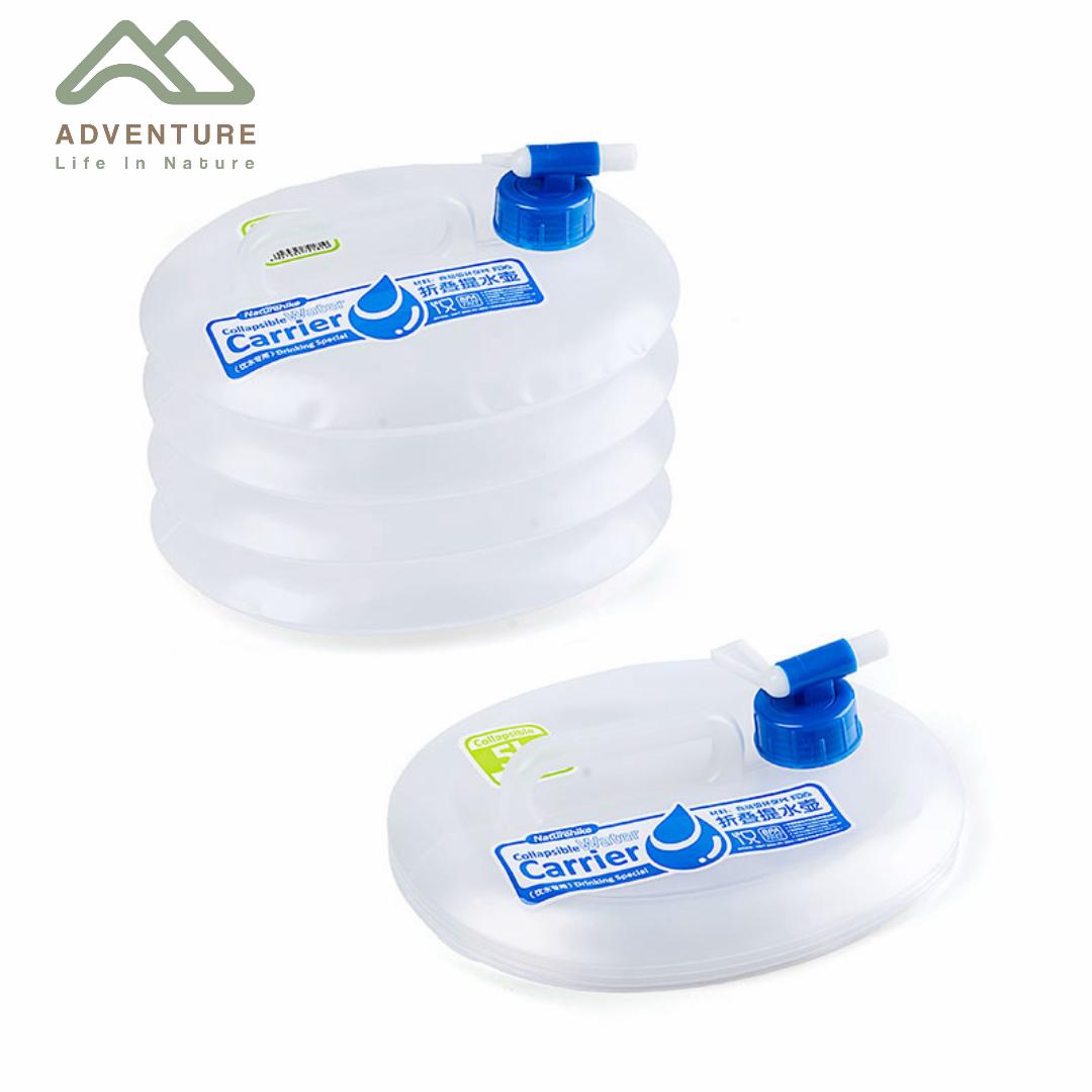 گالن آب آکاردئونی شیردار 15 لیتری نیچرهایک