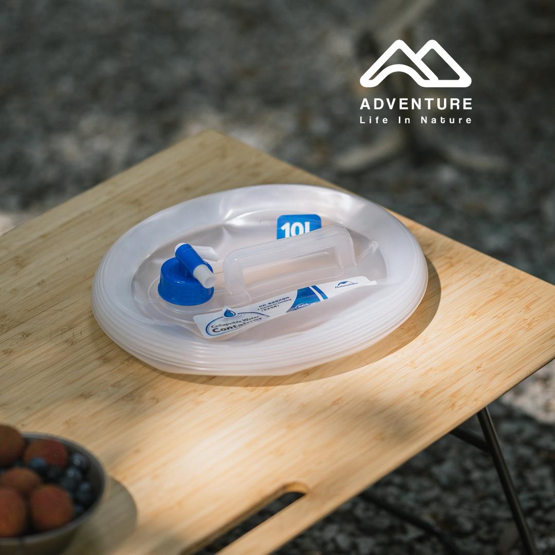 گالن آب آکاردئونی شیردار 15 لیتری نیچرهایک