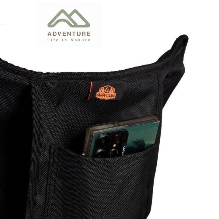 صندلی تاشو هپی کمپ سایز Large مشکی