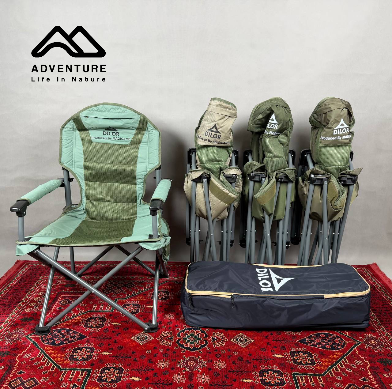 صندلی تاشو دیلور مدل کینگ