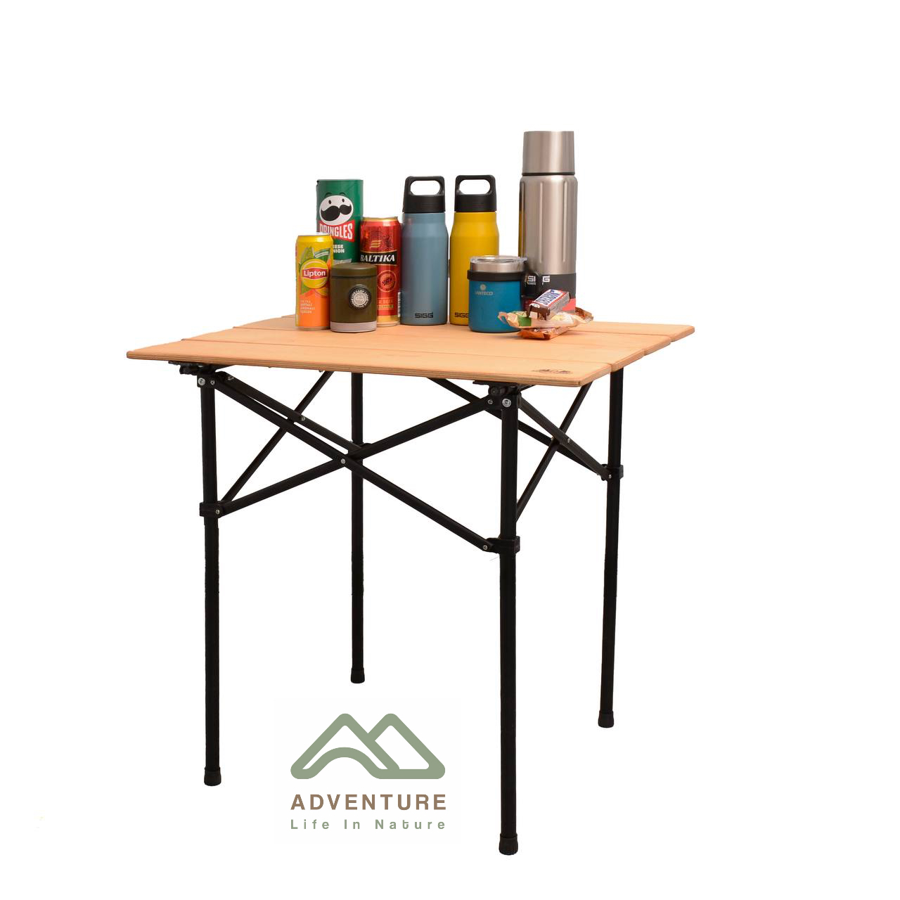 میز تاشو چوبی هپی کمپ سایز Small