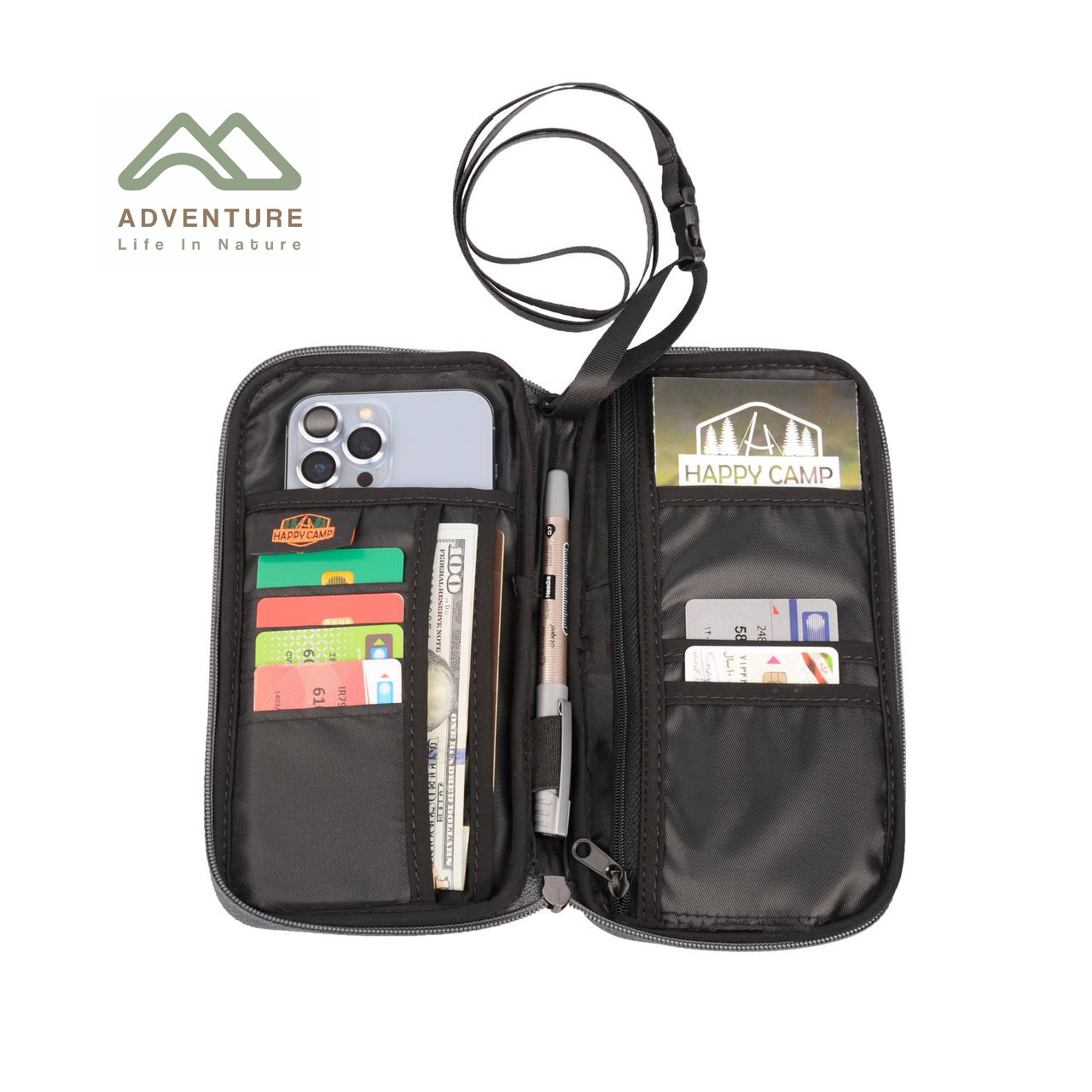 کیف پاسپورت هپی کمپ