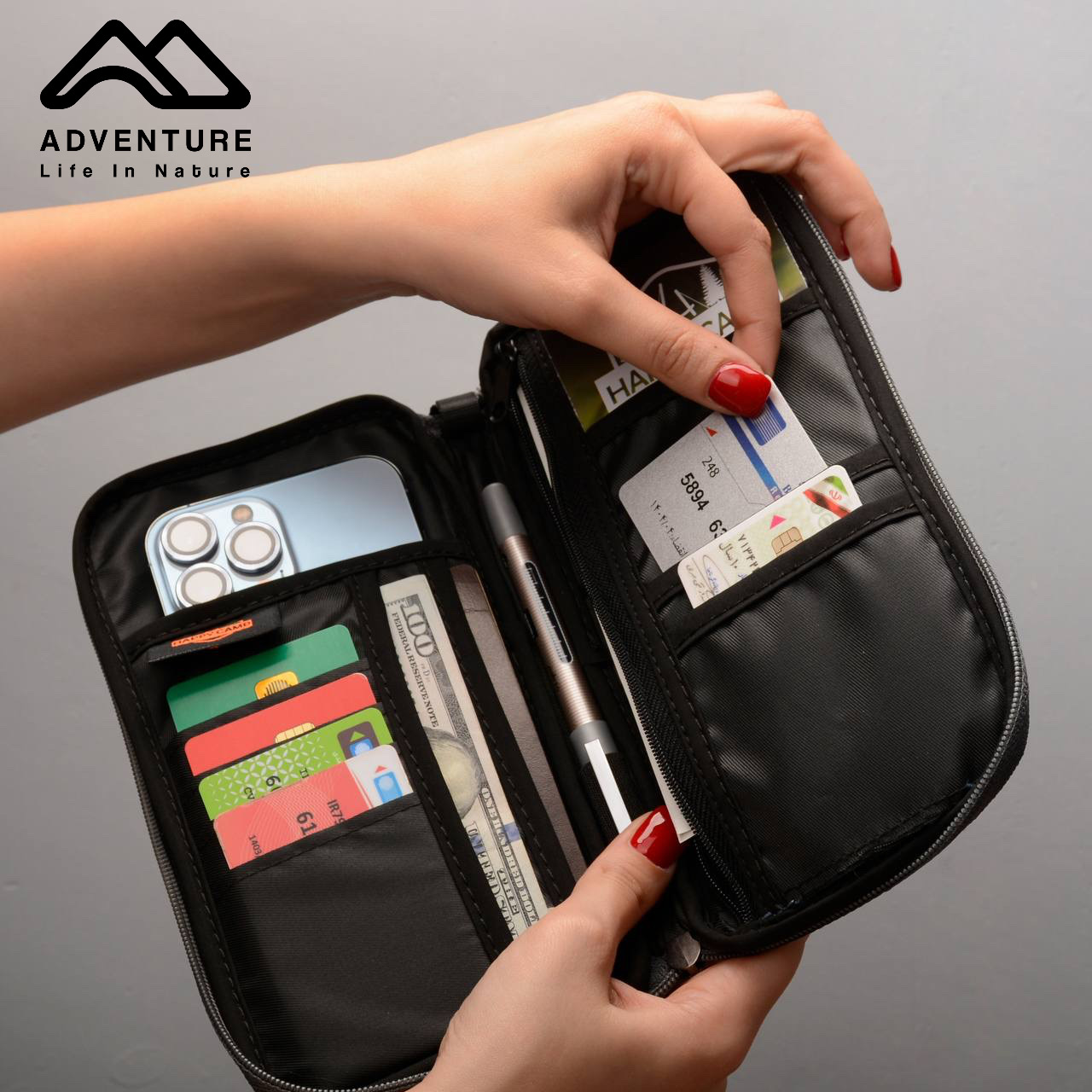 کیف پاسپورت هپی کمپ